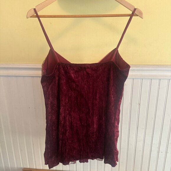 Boho Chic Velvet & Satin Paisley Embellished Spaghetti Strap Dress - Picture 3 of 7